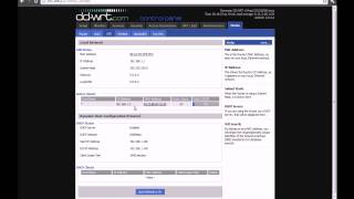 DD WRT Router Configuration Part 2 [upl. by Stacia512]