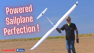 RC POWERED GLIDER PERFECTION  Kavan 304TS TWIN SHARK 27 metre Sailplane  Essential RC FLIGHT TEST [upl. by Areid]