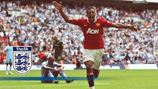 Man City 23 Man Utd  Community Shield 2011  Goals amp Highlights [upl. by Nadnarb479]