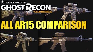 Which AR15 is the Best  GHOST RECON WILDLANDS AR Test and Review [upl. by Fried]