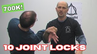 10 Joint Locks Everyone Should Know [upl. by Aroved]