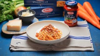 BARILLA SG  Spaghetti Bolognese [upl. by Ybanrab]