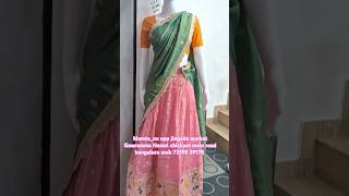 Chickpet bangalore wholesale price lehenga collection single piece available trending shorts [upl. by Ecinhoj]