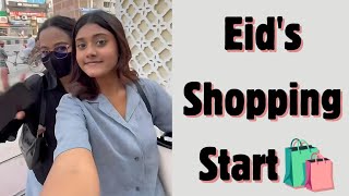 Eids Shopping Start🛍️ Tahrina Chowdhury Lity  Lity Chowdhury [upl. by Pandora]