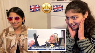 Lady Gaga Performs National Anthem at Biden’s Inauguration  🇬🇧 Reaction [upl. by Arreyt]