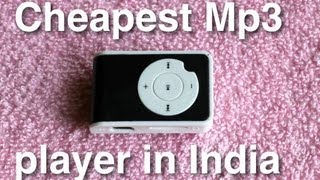 Cheapest Mp3 player in India [upl. by Canter122]