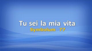 Tu sei la mia vita Symbolum 77 con testo [upl. by Engeddi]