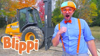 Trucks For Kids With Blippi  1 Hour of Blippi Learning For Kids [upl. by Terej]