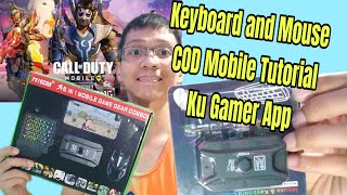 M1 Pro Keyboard and Mouse Converter COD Mobile Tutorial Ku Gamer App [upl. by Wohlert370]