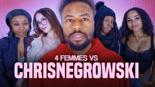 4 FEMMES VS 1INFLUENCEUR CHISNEGROWSKI EN MODE BLIND DATE [upl. by Deloris]