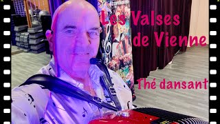 quotLes Valses de Viennequot valse lente de François Feldman accordéon musette thé dansant Lyon [upl. by Iain]