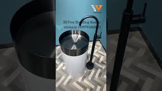 Artware Vivisa SS Freestanding Designer Washbasin wwwvivisain GM TradingMDU 919360360830 [upl. by Lumbye302]