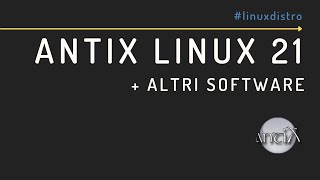 antiX Linux 21  qualche paciocco software exa nethogs bat [upl. by Declan725]