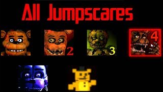 All jumpscares in HD FNaF 16 [upl. by Amol]