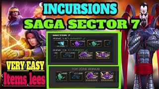 Mcoc Incursions Sector 7 Saga [upl. by Svirad]