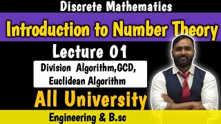 Introduction to Number TheoryLecture 01Division AlgorithmGCDEuclidean AlgorithmPRADEEP GIRI SIR [upl. by Edaw]