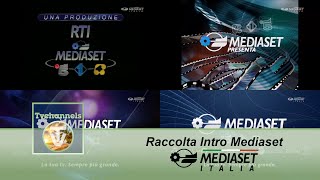 Raccolta Intro Mediaset  Mediaset Italia SD [upl. by Hgielime594]