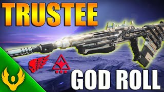 Destiny 2 Trustee Scout Rifle GOD ROLL  PvP Gameplay Review  Deep Stone Crypt [upl. by Aicatsana]