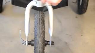 HowTo Adjust Bumbleride Front Wheel Fork [upl. by Eliga]