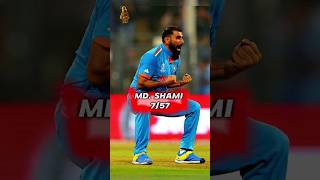 Ind vs Nz world cup 1st semifinal  Mohammad shami 7 wickets  shorts viral cricrecords7 [upl. by Akerdal]