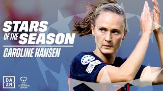 UWCL Stars of the Season  Spotlight on Caroline Hansen [upl. by Naivad375]