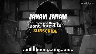 Janam Janam Lyrics  Janam Janam  Lyrics  Arijit singh [upl. by Einahpets653]