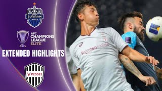 Buriram United vs Vissel Kobe Extended Highlights  AFC Champions League Elite  CBS Sports Golazo [upl. by Punak]