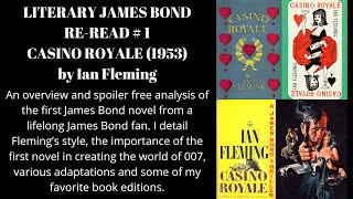 Literary James Bond 1 Casino Royale by Ian Fleming book overview and analysis [upl. by Iorgos]