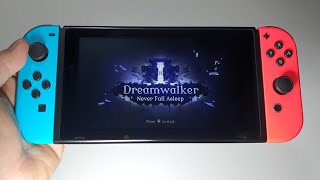 Dreamwalker Never Fall Asleep Nintendo Switch handheld gameplay [upl. by Ahsilrak]