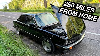 My 650WHP Turbo M50 E30 BREAKS DOWN 10 Minutes After The Dyno [upl. by Eigger]