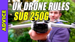 Watch This BEFORE You Fly Your Sub 250g Drone in the UK or Europe  2024 Rules [upl. by Assyli]