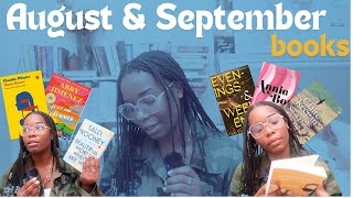 books i read  August amp September 2024 [upl. by Htidra121]