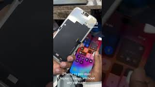 IPHONE 15 PRO Max display change without any message iphonerepairing iphone15promax [upl. by Eltrym]