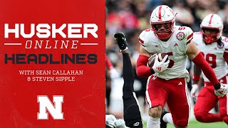 HuskerOnline on Nebraskas remaining schedule midseason superlatives Week 7 B1G games I GBR [upl. by Eilra635]