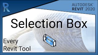 How to Use the Selection Box Tool in Revit  Revit 2020 [upl. by Enajharas875]