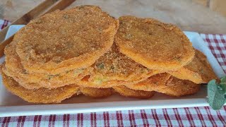 COTOLETTE di ZUCCA ricetta di zucca FRITTA E AL FORNO ricette zucca [upl. by Johnette]