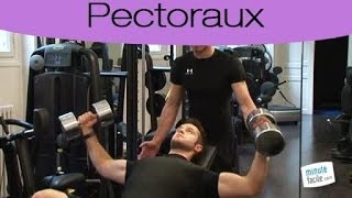 Muscler ses pectoraux  le développé incliné avec altère [upl. by Lehcer]