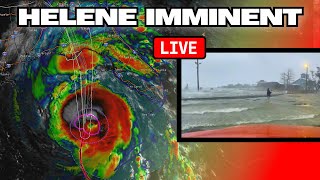 LIVE GROUND ZERO CAT 4 HURRICANE HELENE Intercept [upl. by Ermanno]