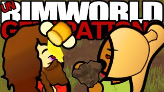 Caveman Discovers Food  UnRimworld Generations 2 [upl. by Abihsat]