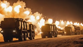 1 MINUTES AGO Convoy of 3000 Trucks Carrying Secret Israeli Munitions Destroyed by Iran [upl. by Cestar]