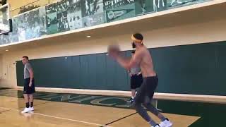 Javale McGee shooting 3 pointers [upl. by Ttenaj]