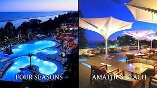 The best Hotel in Cyprus Limassol  Four Seasons vs Amathus [upl. by Ulrick122]