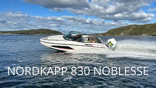 NORDKAPP 830 NOBLESSE  ORUST MARIN [upl. by Novak28]