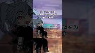 That one anoying kiddo gacha gachalife gachaclub edit viral short capcut post [upl. by Aiotal]