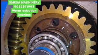 worm reduction gearbox helicalgear wormgear helicalgearbox [upl. by Ennavoj]