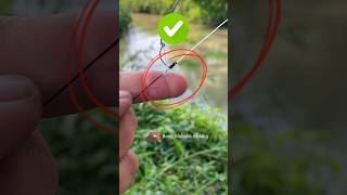 Best Fishing knot Braid to Mono Very smoot fishing bestfishingknot tutorial [upl. by Walter]