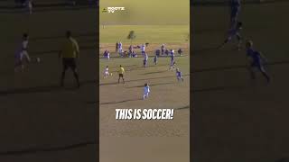 THIS IS SOCCER football soccer sundayleague tikitaka americanfootball [upl. by Inalawi]