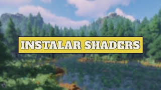 🌄 COMO INSTALAR SHADERS EN MINECRAFT  2024 ✅ [upl. by Salkin]