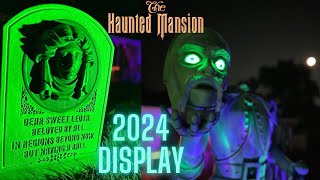 Disney’s Haunted Mansion Halloween Display 2024 [upl. by Kathie]