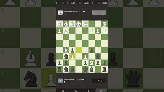 Sicillian defence  Smithmorra gambit record from drastic position chess shorts brilliant [upl. by Weidner]